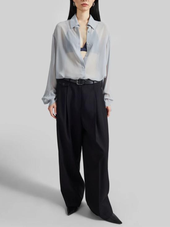 26SS 더프랭키샵 셔츠 PERI CHFS22116128 Grigio - THE FRANKIE SHOP