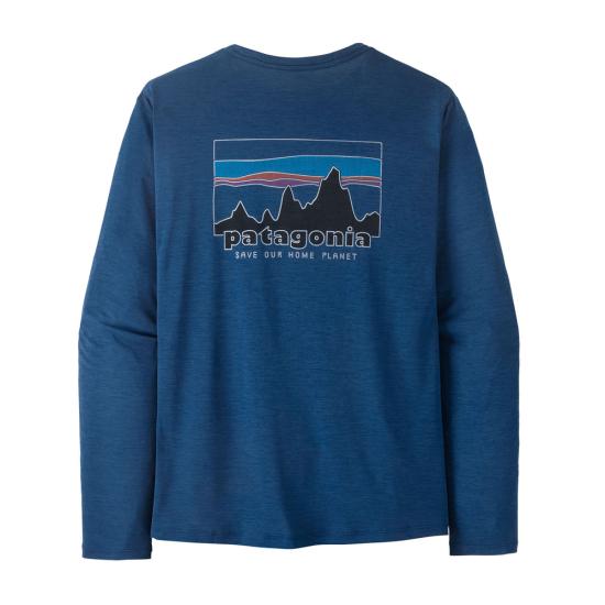 26SS 파타고니아 긴팔 티셔츠 45454CMBX CLEMENT BLUE DOM - PATAGONIA