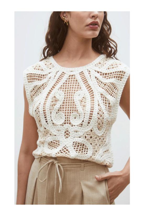  선쿠 블라우스 폴로니아 탑