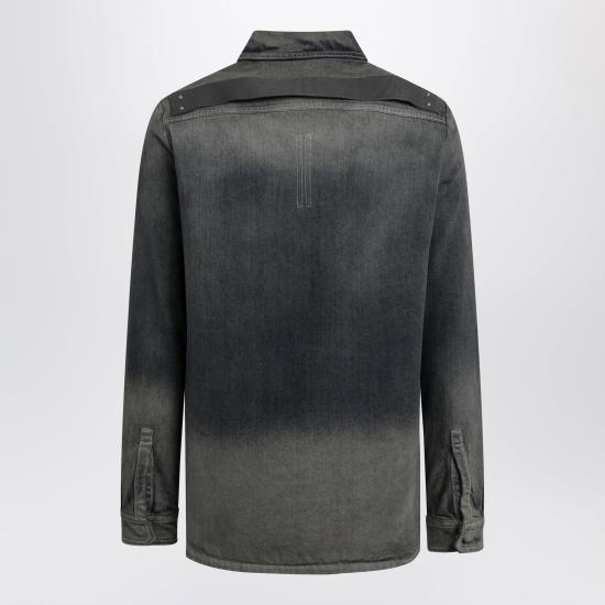 25FW 릭 오웬스 데님 셔츠 RU02E1237DKDEG Multicolor - RICK OWENS