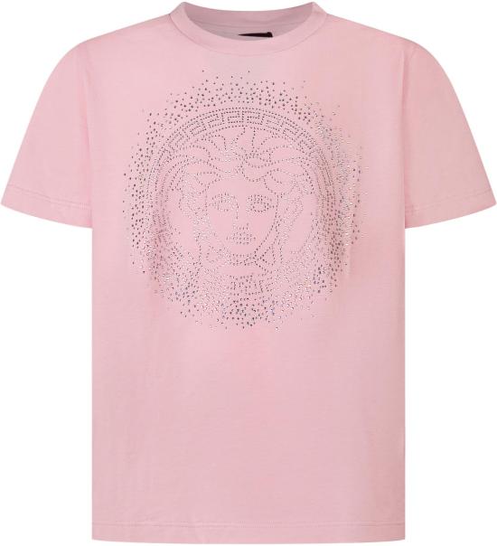 26SS [키즈] 베르사체 티셔츠 10181811A169612PY80 PINK