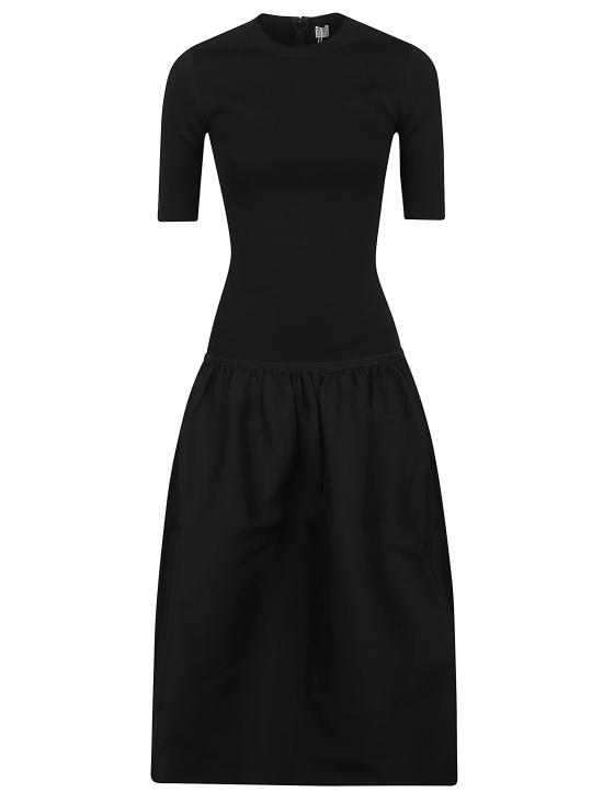 26SS 토템 롱 원피스 261WRD0279FB0567 001 Black