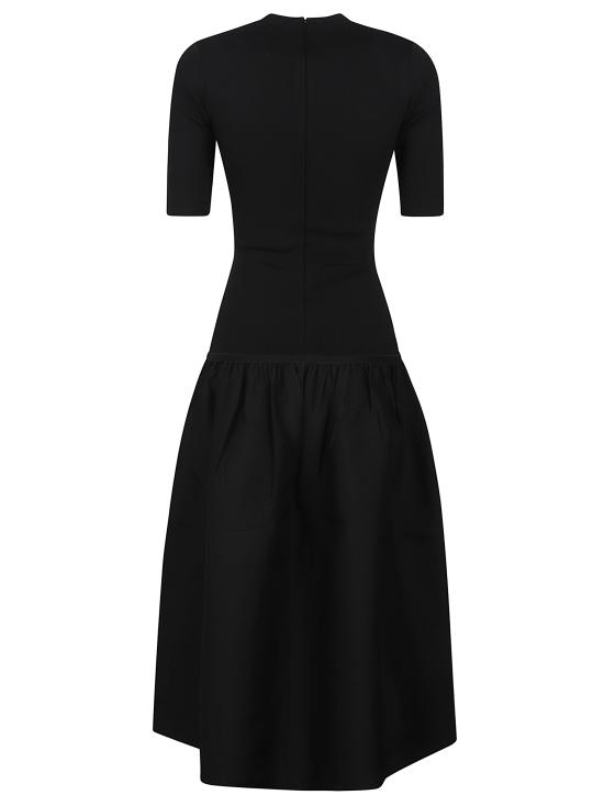 26SS 토템 롱 원피스 261WRD0279FB0567 001 Black - TOTEME