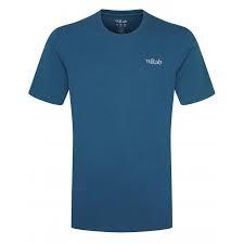 26SS 랩 반팔 티셔츠 QCB66TMB TEMPEST BLUE DOM