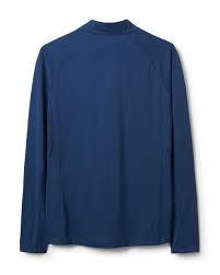 26SS 랩 트레이닝 티셔츠 QCC53TMB TEMPEST BLUE DOM - RAB