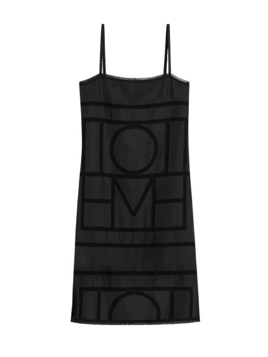 26SS 토템 숏 원피스 253WRD0266FB0491 263 Black