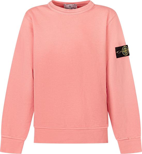 26SS [키즈] 스톤 아일랜드 티셔츠 L1S166100005S0040V008D PINK