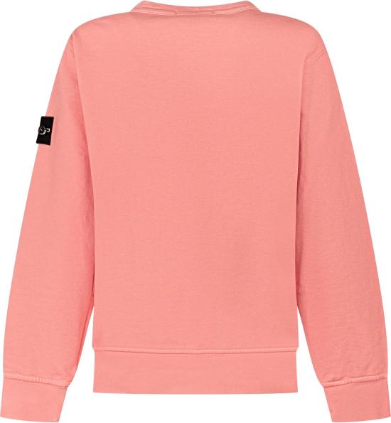 26SS [키즈] 스톤 아일랜드 티셔츠 L1S166100005S0040V008D PINK - STONE ISLAND
