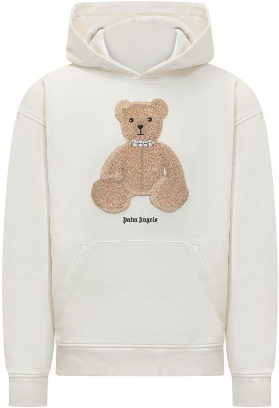 26SS 팜앤젤스 후드 티셔츠 PMBB17DS26FLE00C0360 WHITE