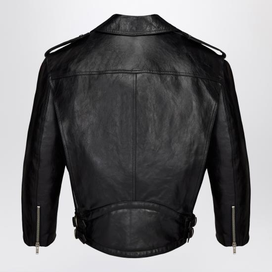 26SS 생로랑 가죽 자켓 866816YCUX2 Black - SAINT LAURENT