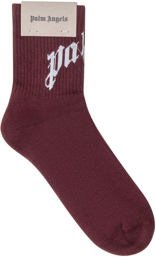 25FW 팜앤젤스 양말 PWRA00BF25FAB0012803 MAROON