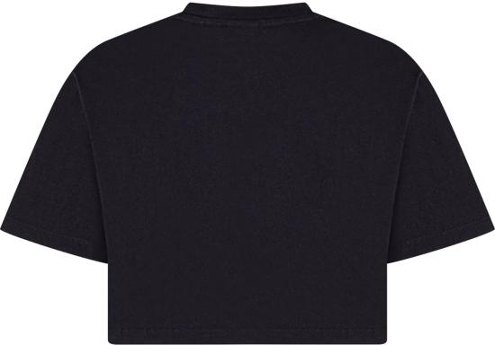 26SS [키즈] 오프화이트 티셔츠 44GAA019S26J002001 BLACK - OFF WHITE