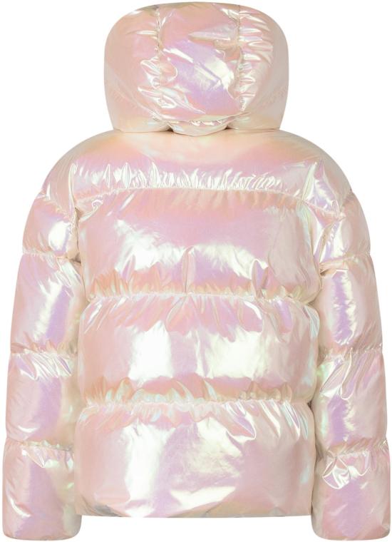 25FW [키즈] 팜앤젤스 패딩 PGEJ005F25FAB0018103 PINK - PALM ANGELS