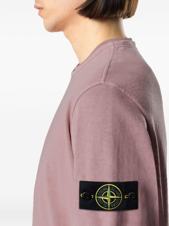 26SS 스톤 아일랜드 긴팔 티셔츠 L1S15 6100034 S0060 V018F Purple grey - STONE ISLAND