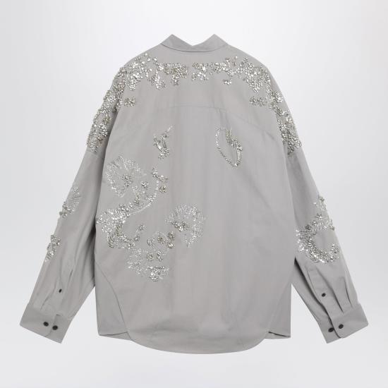 26SS 드리스 반 노튼 셔츠 107593309 Grey - DRIES VAN NOTEN