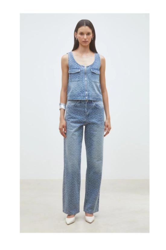  선쿠 데님 팬츠