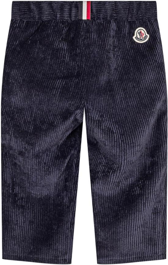 25FW [키즈] 몽클레어 트레이닝/조거 팬츠 K29512A000025964B744 NAVY