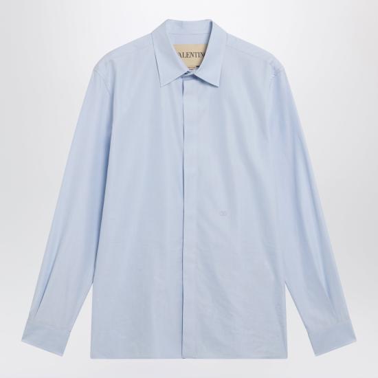 26SS 발렌티노 가라바니 긴팔 셔츠 8V0ABN83BH4 Light blue