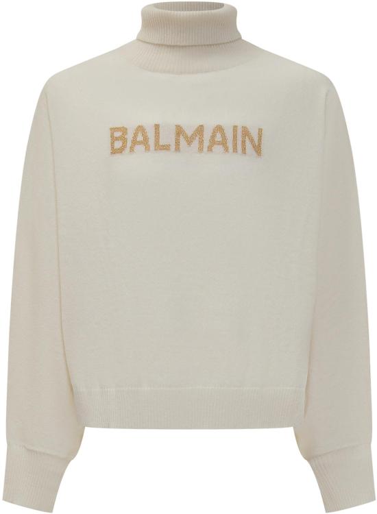  [키즈] 발망 터틀넥 니트 BV9B20W0023102OR WHITE