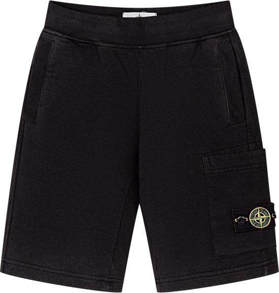 26SS [키즈] 스톤 아일랜드 쇼츠/버뮤다 L1S166200006S0040V0029 BLACK