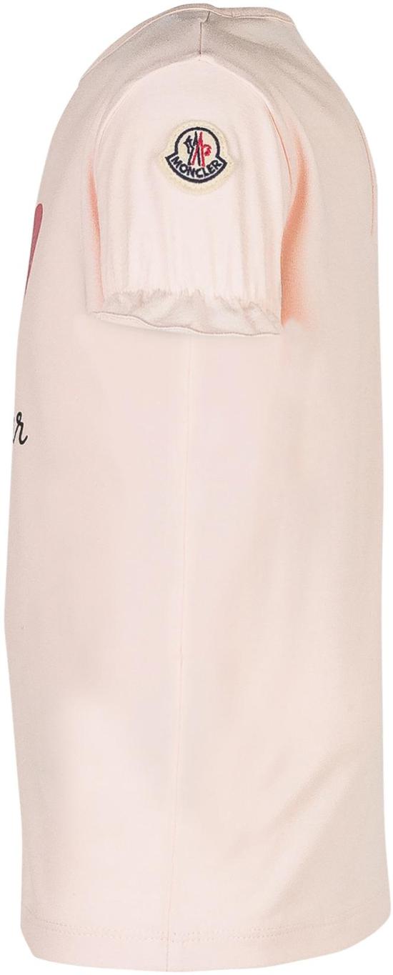 25FW [키즈] 몽클레어 티셔츠 K29518C0001289AUM529 PINK - MONCLER