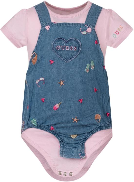 26SS [키즈] 게스 캐주얼 세트 S6GG10K6YW0G67D BLUE