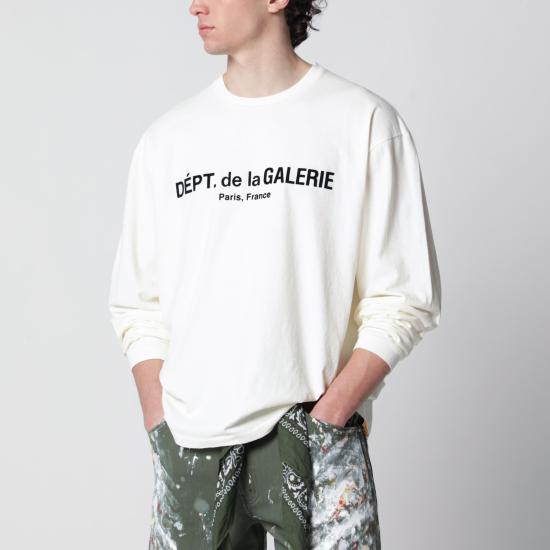 26SS 갤러리 디파트먼트 긴팔 티셔츠 TOP037CO White