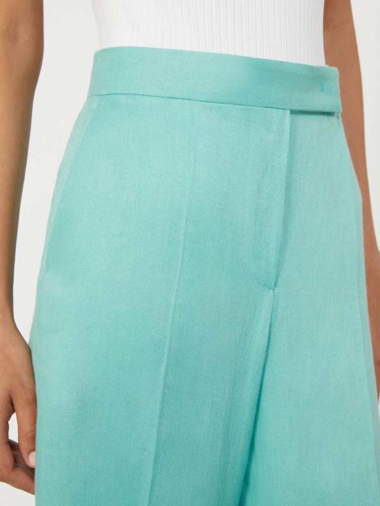 26SS 막스마라 스트레이트 팬츠 2611131012600 001 ACQUA - MAX MARA