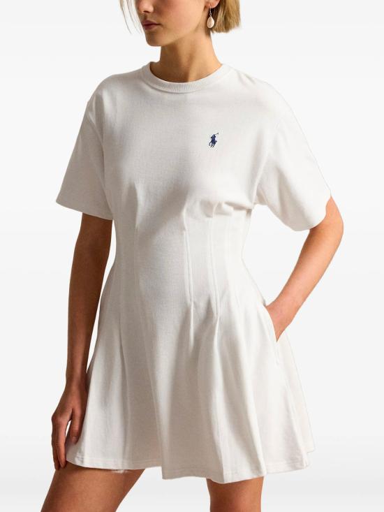 26SS 폴로 랄프로렌 숏 원피스 211A96342 002 WHITE - POLO RALPH LAUREN
