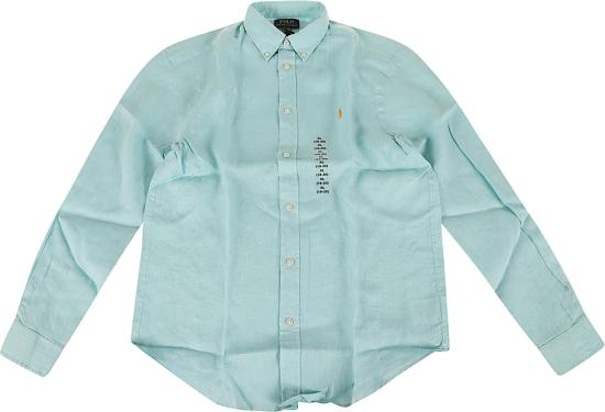 26SS [키즈] 랄프 로렌 셔츠 323967600504 LICHTBLUE