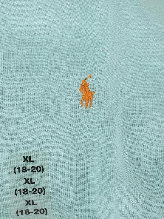 26SS [키즈] 랄프 로렌 셔츠 323967600504 LICHTBLUE - RALPH LAUREN