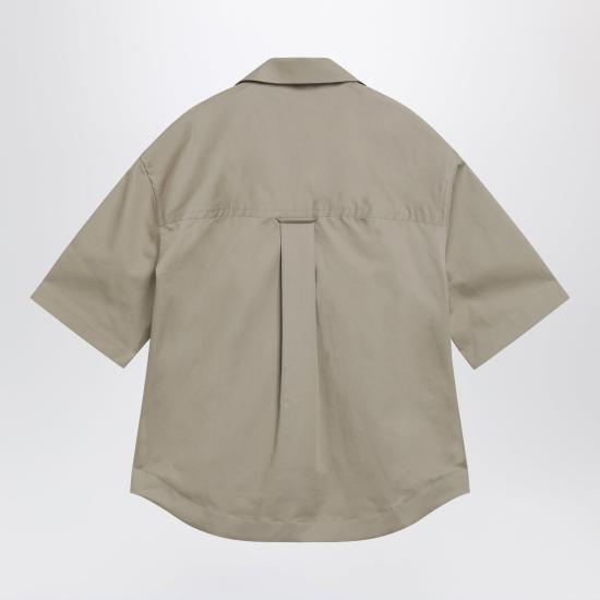 26SS 아미 반팔 셔츠 USH811CO0214 Beige - AMI