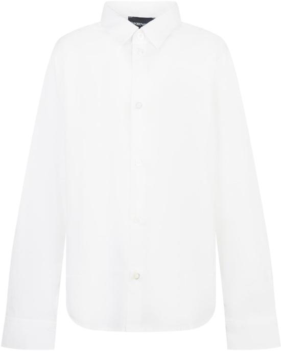 25FW [키즈] 엠포리오 아르마니 셔츠 8N4C091N06Z0100 WHITE