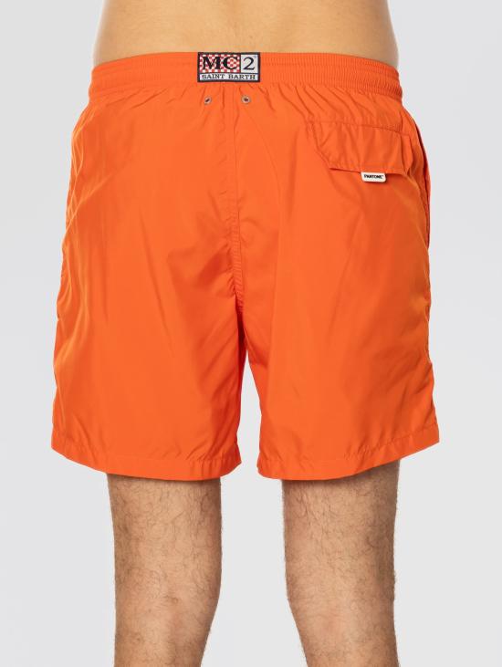 26SS 세인트바쓰 스윔팬츠 의상 Tinta Unita Pantone Orange - MC2 SAINT BARTH