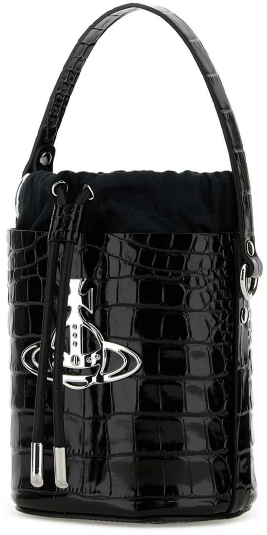 26SS 비비안웨스트우드 숄더백 4C030005W BLACK - VIVIENNE WESTWOOD