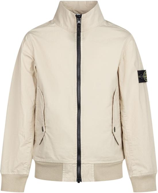 25SS [키즈] 스톤 아일랜드 자켓 K1S164100004S0001V0095 WHITE