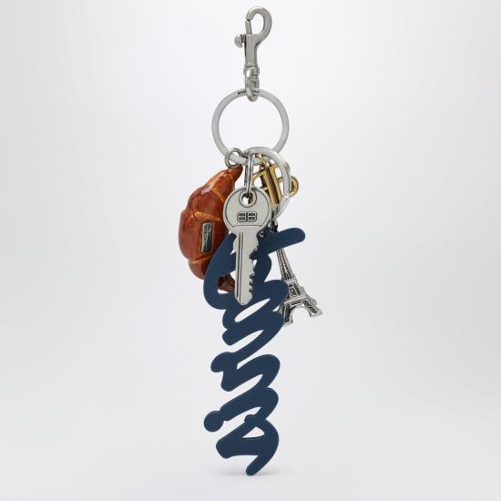 25FW 발렌시아가 투어리스트 파리 크루아상 참 키체인 8353852ABYY Multicolor - BALENCIAGA