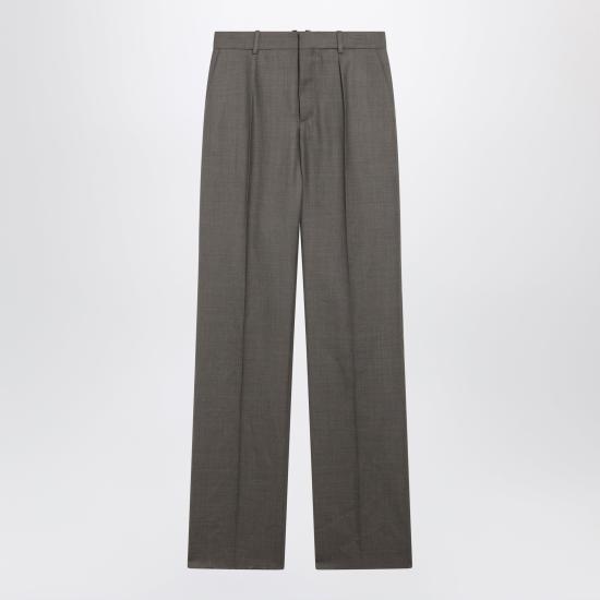 26SS 생로랑 스트레이트 팬츠 871866Y2J02 Brown