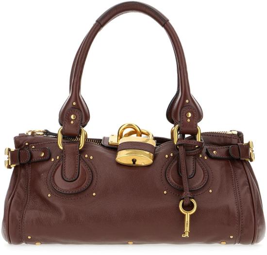 26SS 끌로에 토트백 CH25WS802P7527M PURPLE