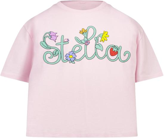 26SS [키즈] 스텔라 맥카트니 티셔츠 TY8A31Z043451R PINK