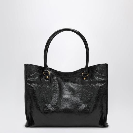 26SS 발렌시아가 토트백 852609210F6 Black - BALENCIAGA