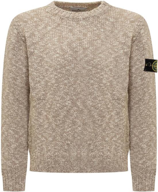 25FW [키즈] 스톤 아일랜드 캐시미어 니트 K2S165100004S00M2V0M95 BEIGE