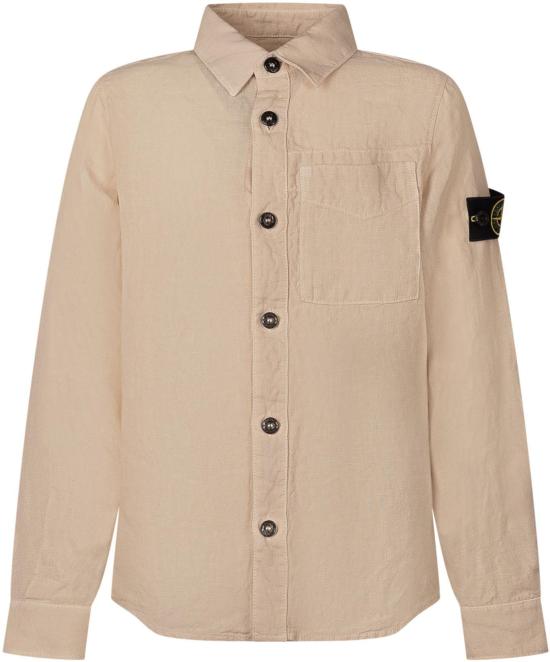 26SS [키즈] 스톤 아일랜드 셔츠 L1S161100003S0145V0097 BEIGE