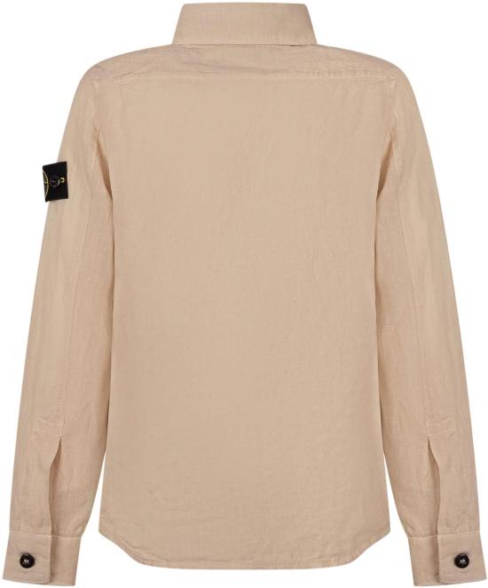 26SS [키즈] 스톤 아일랜드 셔츠 L1S161100003S0145V0097 BEIGE - STONE ISLAND