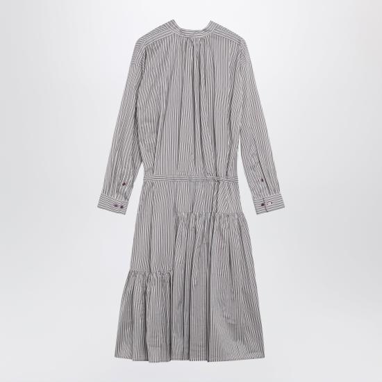 26SS 드리스 반 노튼 미디 원피스 110503132 Brown - DRIES VAN NOTEN