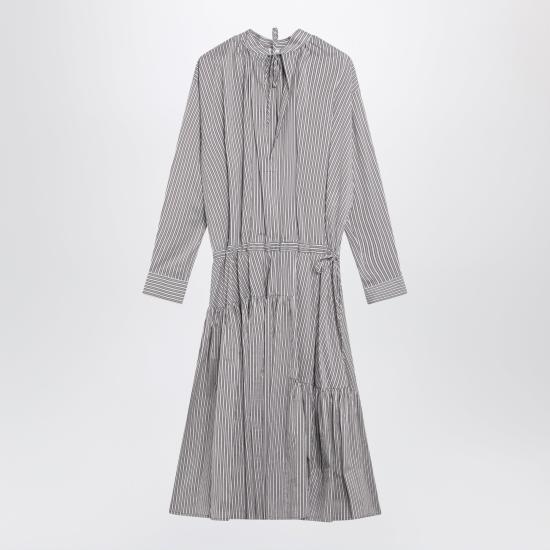 26SS 드리스 반 노튼 미디 원피스 110503132 Brown