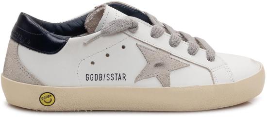 26SS [키즈] 골든구스 SUPER STAR 슈퍼 스타 스니커즈 GYF00102F00041410303 WHITE