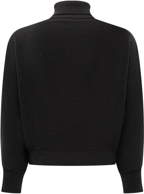  [키즈] 발망 터틀넥 니트 BV9B20W0023930OR BLACK - BALMAIN