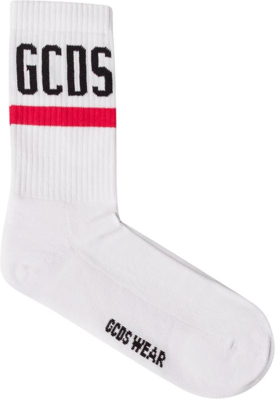 26SS 지씨디에스 양말 Z0ULQQ316J122100B WHITE