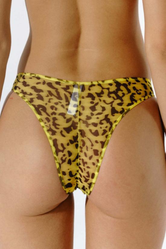  마이 쁘띠 비키니 수영복 크리스탈 치타 솔 바텀 - MAI PETIT